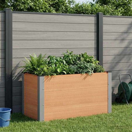 Jardinière surélevée Marron 100 x 50 x 54 cm 640907640907
