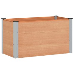 Jardinière surélevée Marron 100 x 50 x 54 cm 640907640907