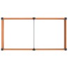 Jardinière surélevée Marron 100 x 50 x 54 cm 640907640907