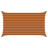 Voile d'ombre Orange et marron 3,5 x 2 m 100 % polyester Oxford 640909640909