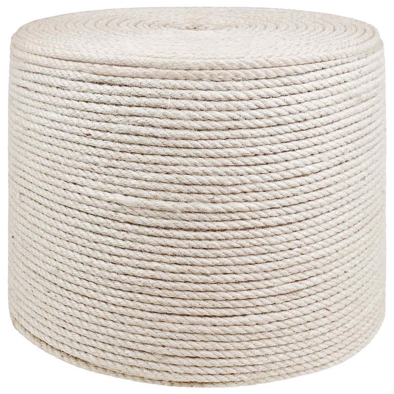 Fil en jute 4 Blanc Jute 100% Tossa 640913640913