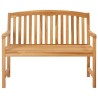 Banc en Bois Sculpté en Rose 114 x 60,5 x 95 cm Naturel 640926640926
