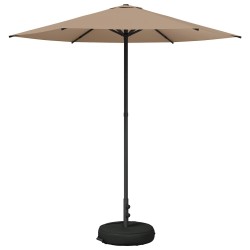Parasol de jardin avec base 230 x 230 cm Polyester 640933640933