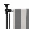 Store Roulant Extérieur Anthracite et blanc 120 x 270 cm 640935640935