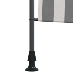 Store Roulant Extérieur Anthracite et blanc 120 x 270 cm 640935640935
