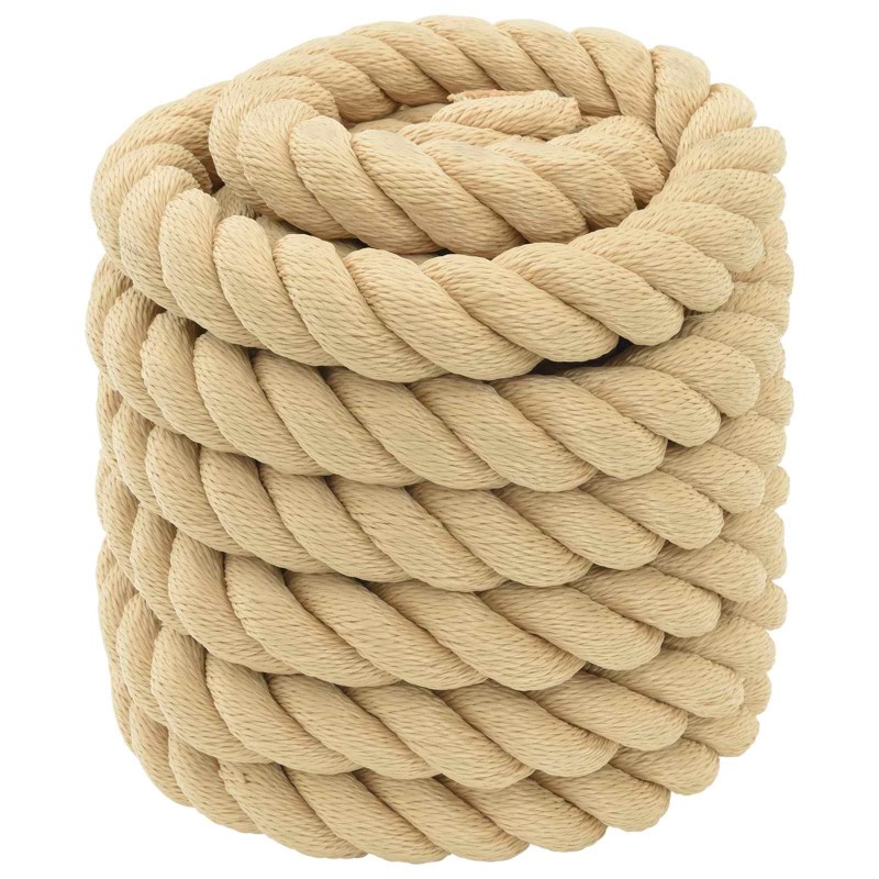 Corde de bateau 25 m 5 Naturel PP 640945640945