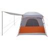 Tente familiale Gris et orange 320 x 210 x 180 cm Polyester 640952640952