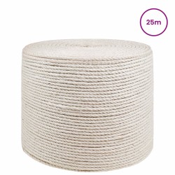 Corde en Jute 6 Blanc Jute 100% Tossa 640962640962