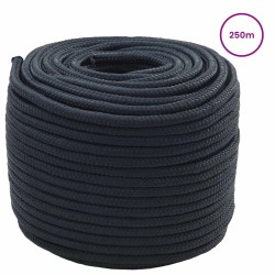 Corde de bateau Bleu royal 250 m Polyester 640963640963