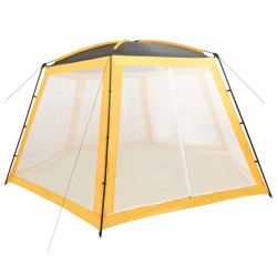 Tente de piscine Tissu 590x520x250 cm Jaune 640967640967