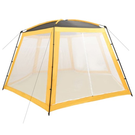 Tente de piscine Tissu 590x520x250 cm Jaune 640967640967