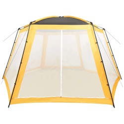 Tente de piscine Tissu 590x520x250 cm Jaune 640967640967