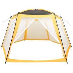 Tente de piscine Tissu 590x520x250 cm Jaune 640967640967