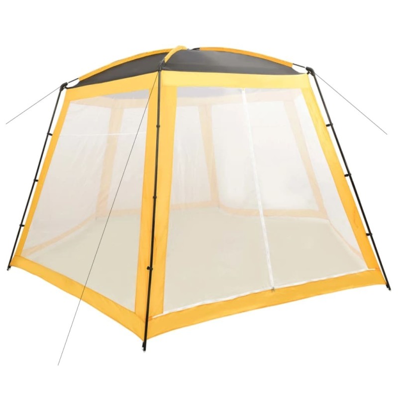 Tente de piscine Tissu 500x433x250 cm Jaune 640974640974