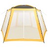 Tente de piscine Tissu 500x433x250 cm Jaune 640974640974