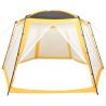 Tente de piscine Tissu 500x433x250 cm Jaune 640974640974