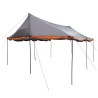 Tente familiale avec toit Gris et orange 450 x 400 x 265 cm 640977640977