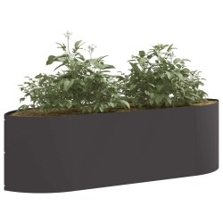 Jardin surélevé Noir 140 x 40 x 40 cm Acier 640994640994
