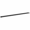 Appui de fenêtre Noir avec grain de bois 160 x 15 x 4,5 cm PVC 640997640997
