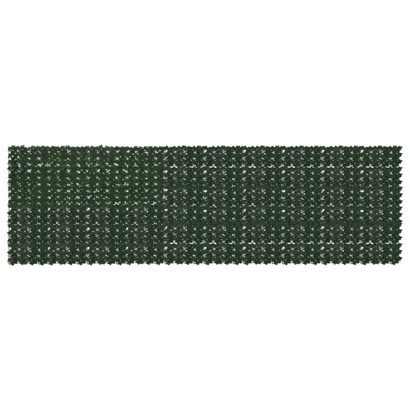 Écran de balcon avec feuilles Vert foncé 500 x 150 cm 641004641004