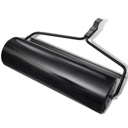 Rouleau à gazon de jardin Noir 68 L 641007641007
