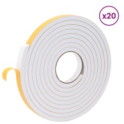 Ruban adhésif en mousse 20 pcs Blanc 20mm x 5m Mousse CR 641055641055