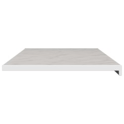 Appui de fenêtre Texture marbre 160 x 50 x 4,5 cm PVC 641058641058
