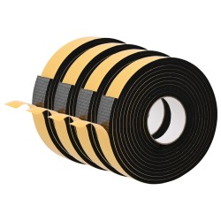 Ruban adhésif en mousse 4 pcs Noir 30mm x 5m Mousse CR 641063641063