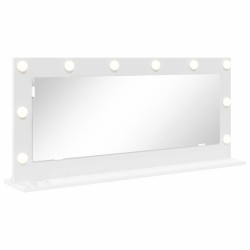 Miroir de vanité Blanc 100 x 45 x 18 cm Verre et bois composite 641080641080