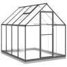 Serre avec cadre de base anthracite 224x169x202 cm aluminium 641094641094