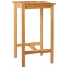 Table de bar Naturel 60 x 60 x 105 cm Teck Massif 641095641095