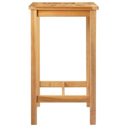 Table de bar Naturel 60 x 60 x 105 cm Teck Massif 641095641095