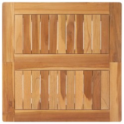 Table de bar Naturel 60 x 60 x 105 cm Teck Massif 641095641095