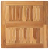 Table de bar Naturel 60 x 60 x 105 cm Teck Massif 641095641095