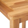 Table de bar Naturel 60 x 60 x 105 cm Teck Massif 641095641095