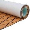 Tapis de bateau Rayé Marron et noir 190 x 70 cm EVA 641132641132