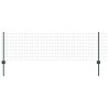 Clôture Euro avec poteau 25 x 0,6 m Acier recouvert de PVC Vert 641138641138