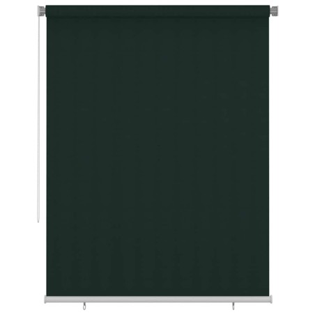 Store roulant d'extérieur 185 (l) x 230 (H) cm vert foncé HDPE 641148641148