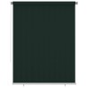Store roulant d'extérieur 185 (l) x 230 (H) cm vert foncé HDPE 641148641148