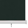 Store roulant d'extérieur 185 (l) x 230 (H) cm vert foncé HDPE 641148641148