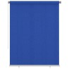 Store roulant d'extérieur 185 (l) x 230 (H) cm bleu HDPE 641157641157