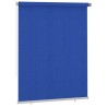 Store roulant d'extérieur 185 (l) x 230 (H) cm bleu HDPE 641157641157
