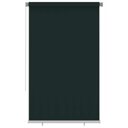 Store roulant d'extérieur 145 (l) x 230 (H) cm vert foncé HDPE 641163641163