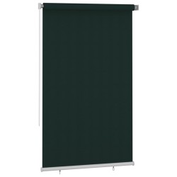 Store roulant d'extérieur 145 (l) x 230 (H) cm vert foncé HDPE 641163641163