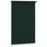 Store roulant d'extérieur 145 (l) x 230 (H) cm vert foncé HDPE 641163641163
