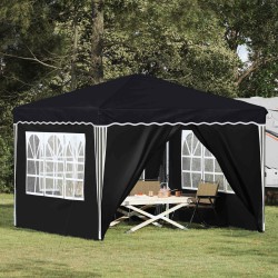 Tente de fête pop-up 288 x 288 x 245 cm Anthracite Tissu Oxford 641181641181