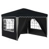 Tente de fête pop-up 288 x 288 x 245 cm Anthracite Tissu Oxford 641181641181