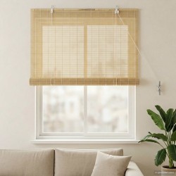 Store enrouleur Naturel 90 x 160 cm Bambou 641183641183