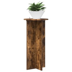 Support de Plante 2 pcs Chêne fumé 40 x 40 x 80 cm 641205641205
