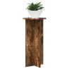 Support de Plante 2 pcs Chêne fumé 40 x 40 x 80 cm 641205641205